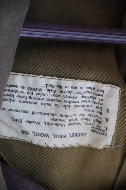 Vintage Wool Ike Army Jacket