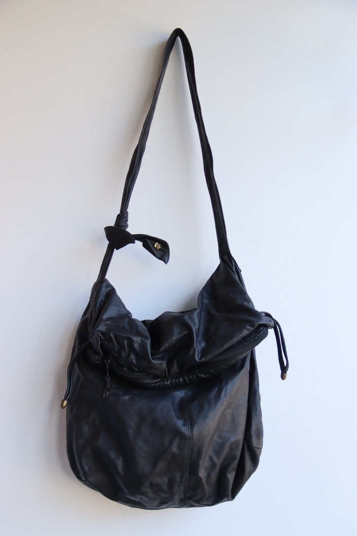 Tatiana Pelletterie Black Leather Bag