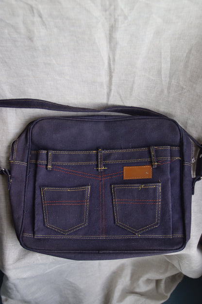 Vintage denim bag