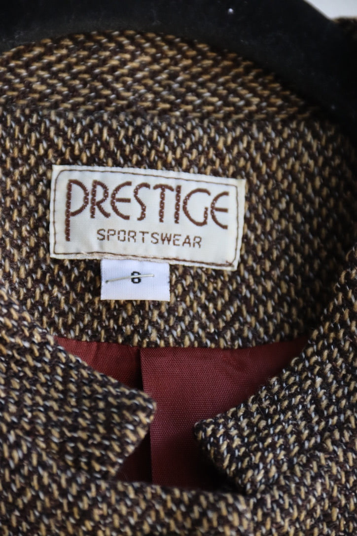 Vintage Prestige Houndstooth Jacket