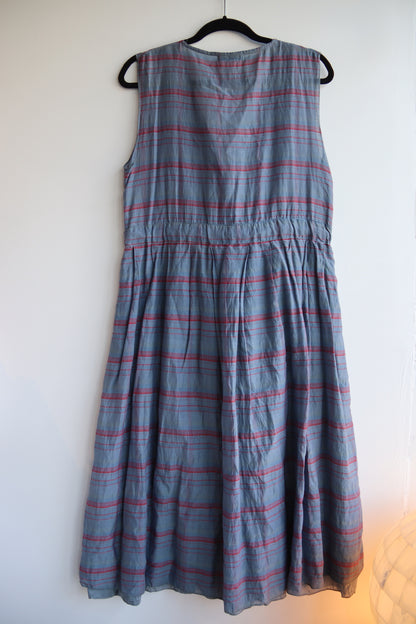 CP Shades Striped V Neck Dress