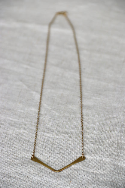 Marisa Mason Brass Necklace
