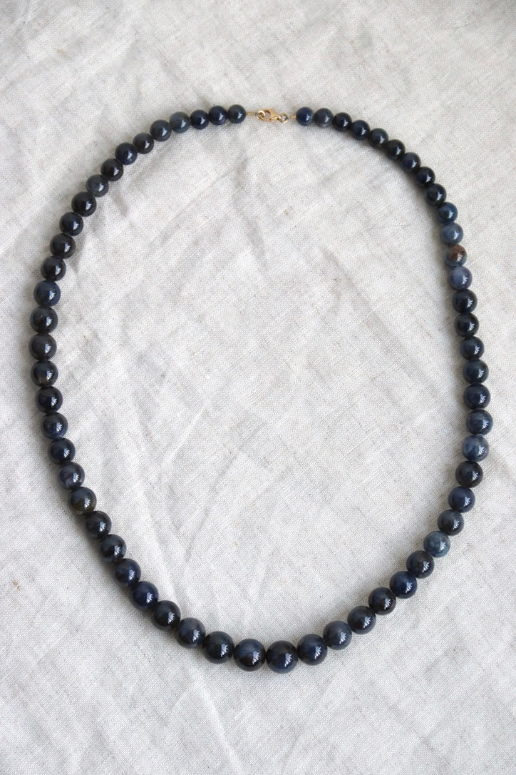 Black Stone Necklace