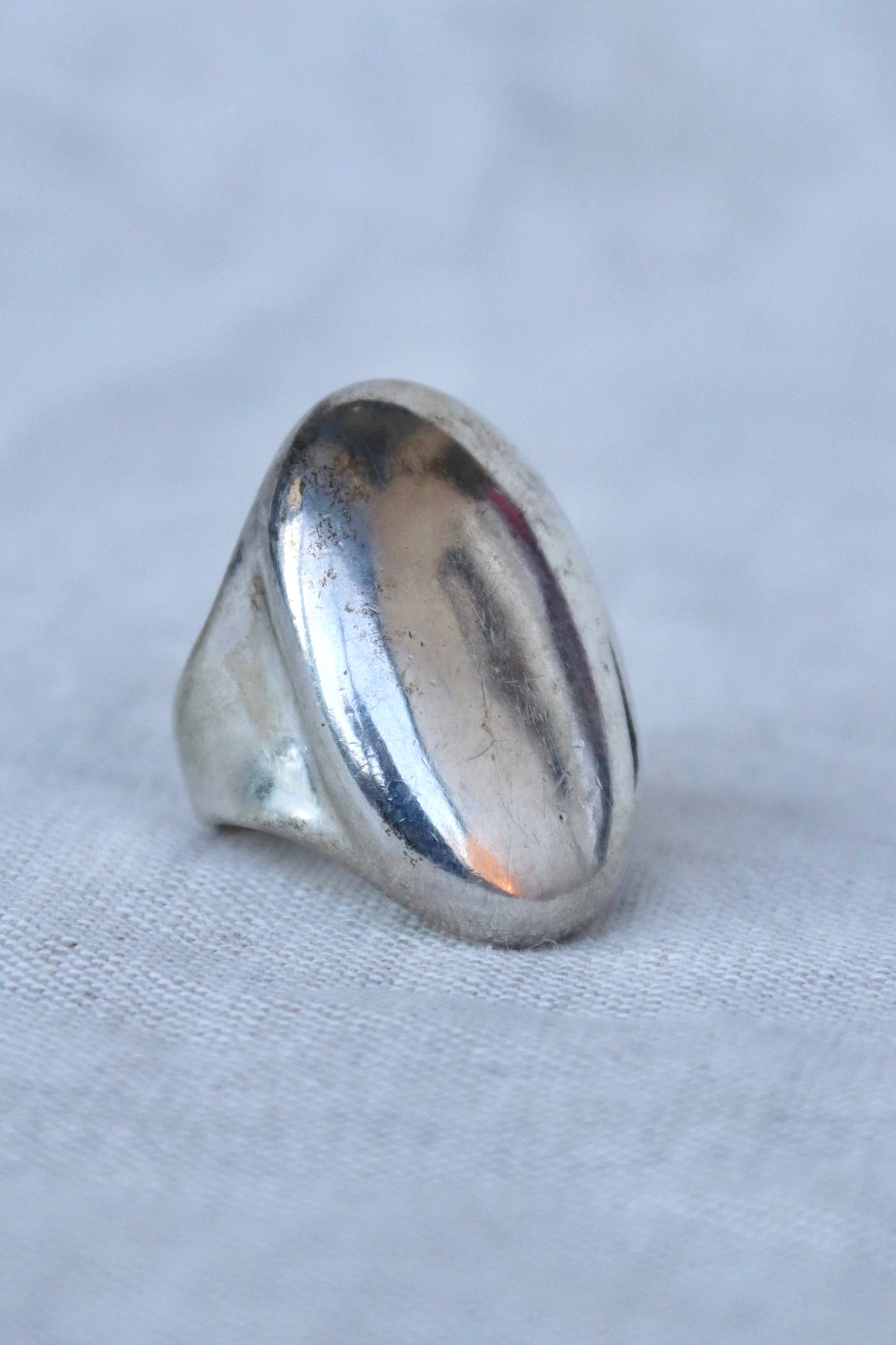 Minas Heavy Sterling Silver Ring