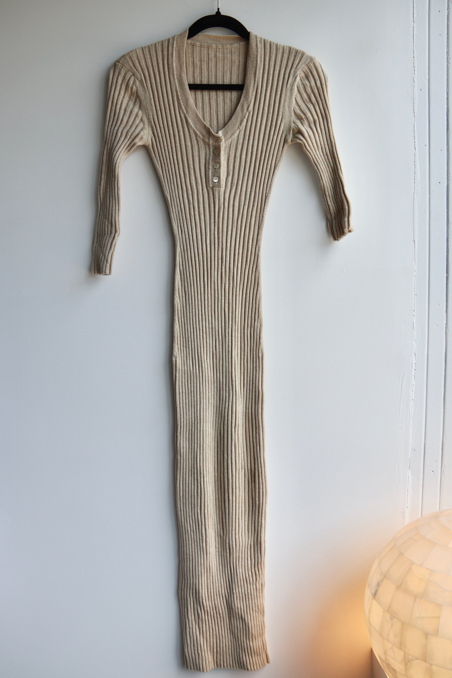 Creatures of Comfort 100% wool ribbed dress