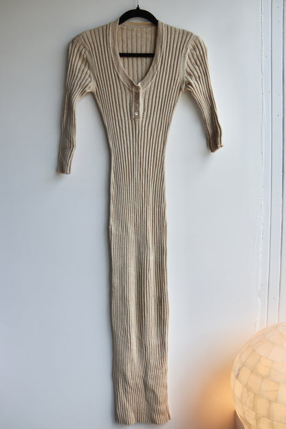 Creatures of Comfort 100% wool ribbed dress