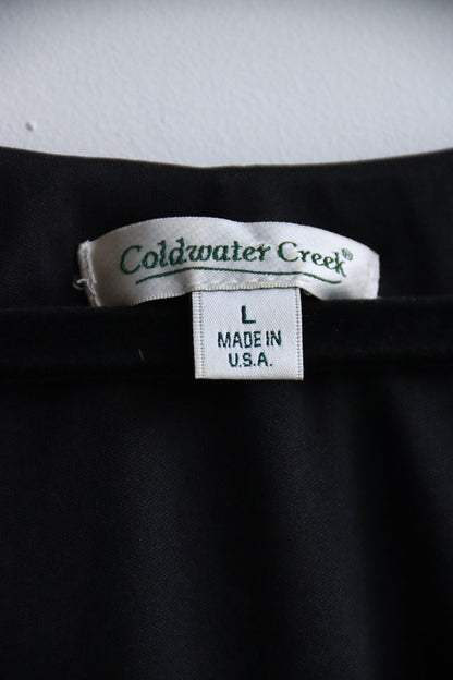 Coldwater Creek Black Dress