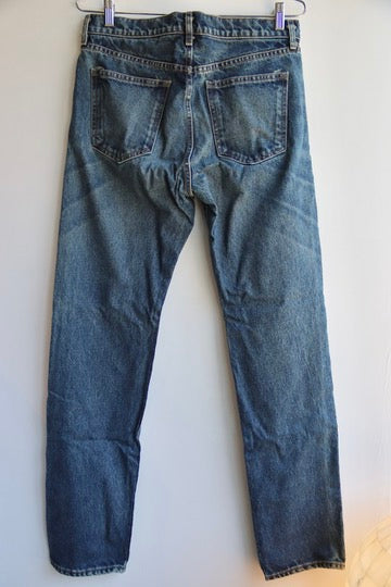 Nili Lotan Straight Leg Jeans - missing button