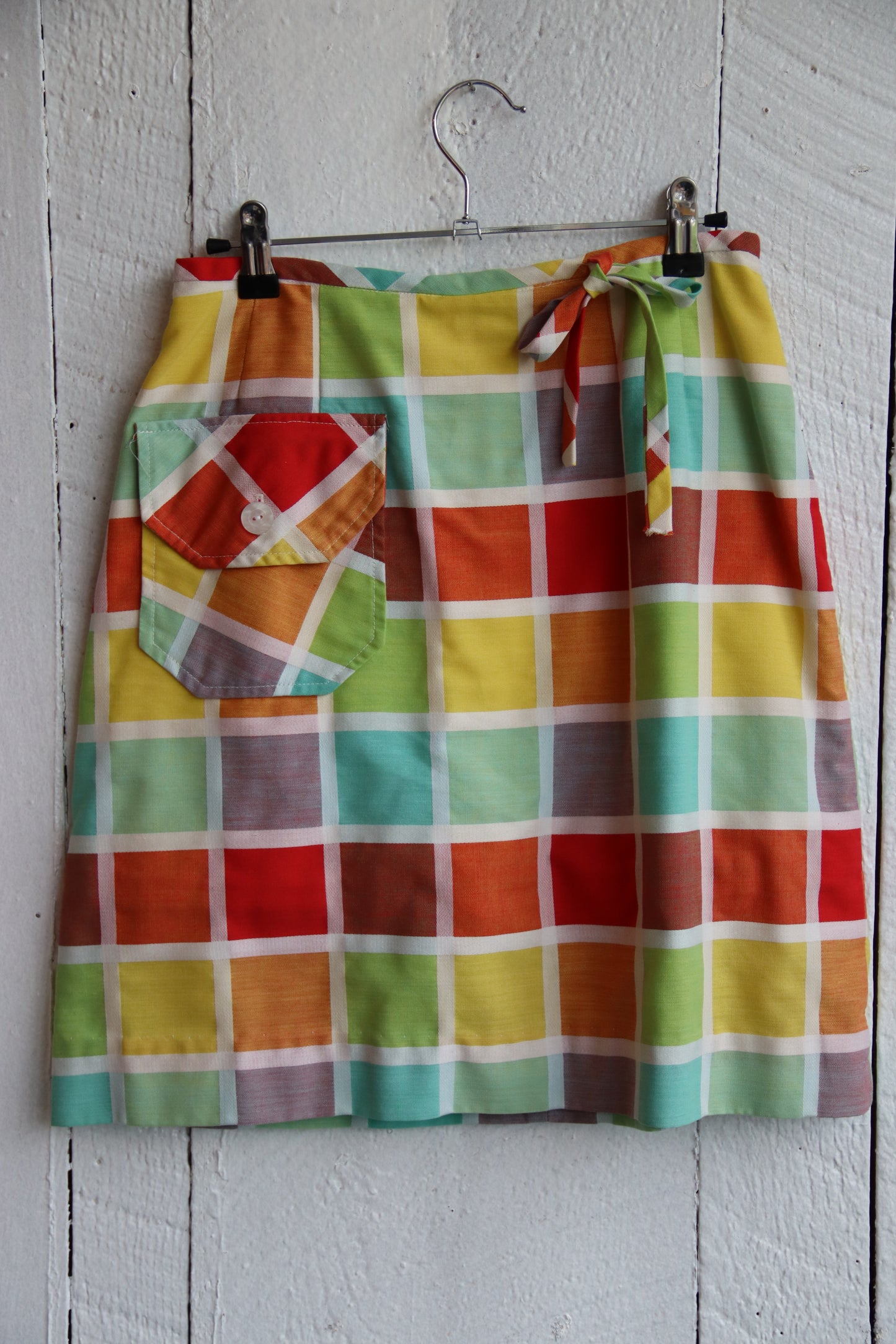 David Smith Colorful Skort - 1970s