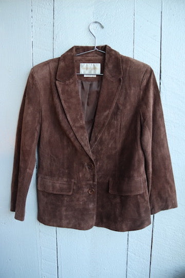 Margaret Godfrey Brown Leather Jacket