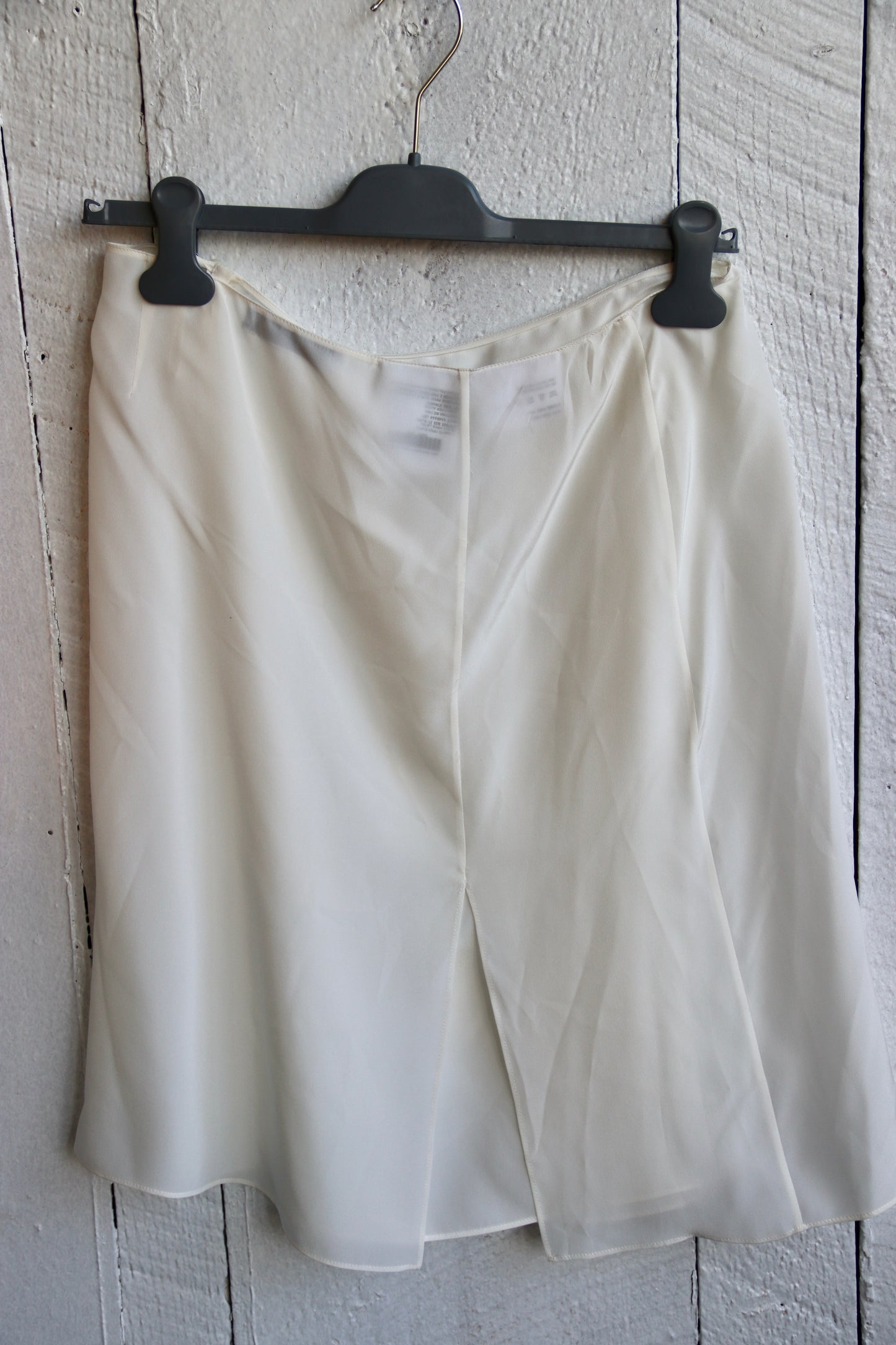 Prada Semi Sheer White Skirt