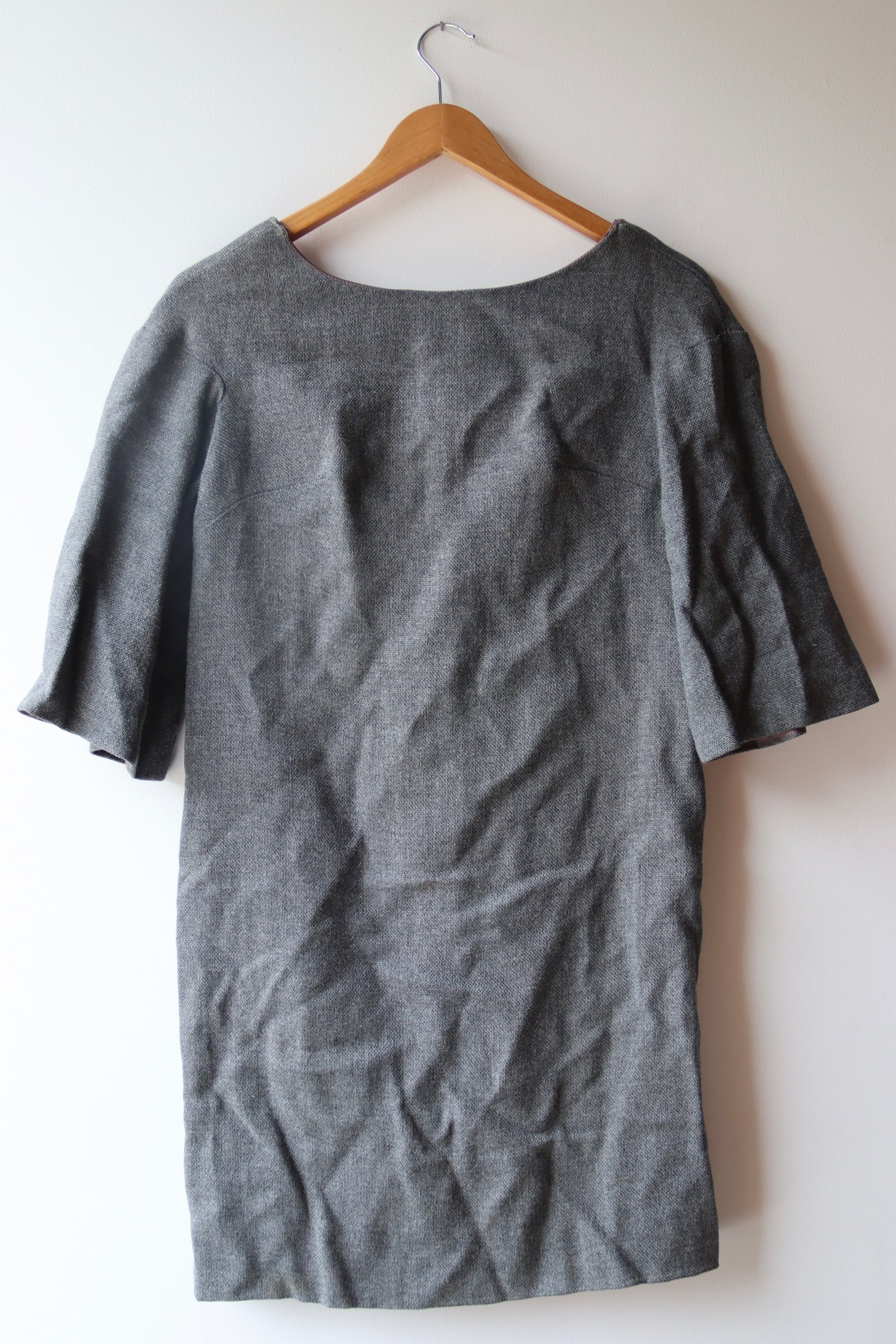 Vintage 1960s S.Howard Hirsh Grey Dress