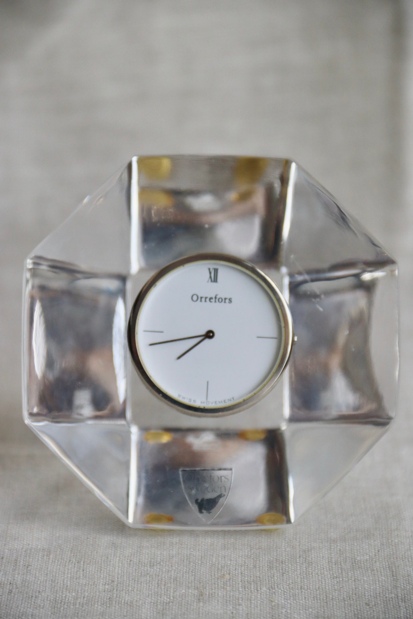 Orrefors Clock