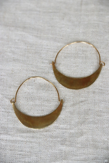 Marisa Mason Summerland Brass Earrings