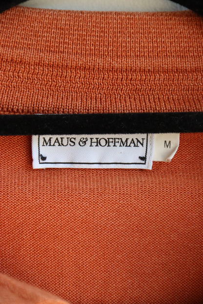 Maus & Hoffman Orange Polo Long Sleeve Top