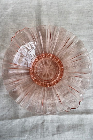 Anchor Hocking Pink Depression Glass Bowl