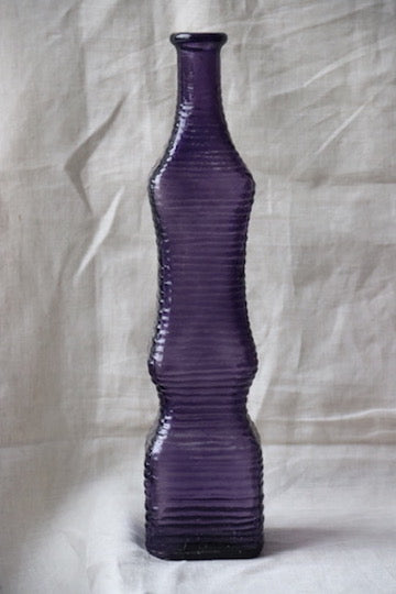 Purple Glass Bottle