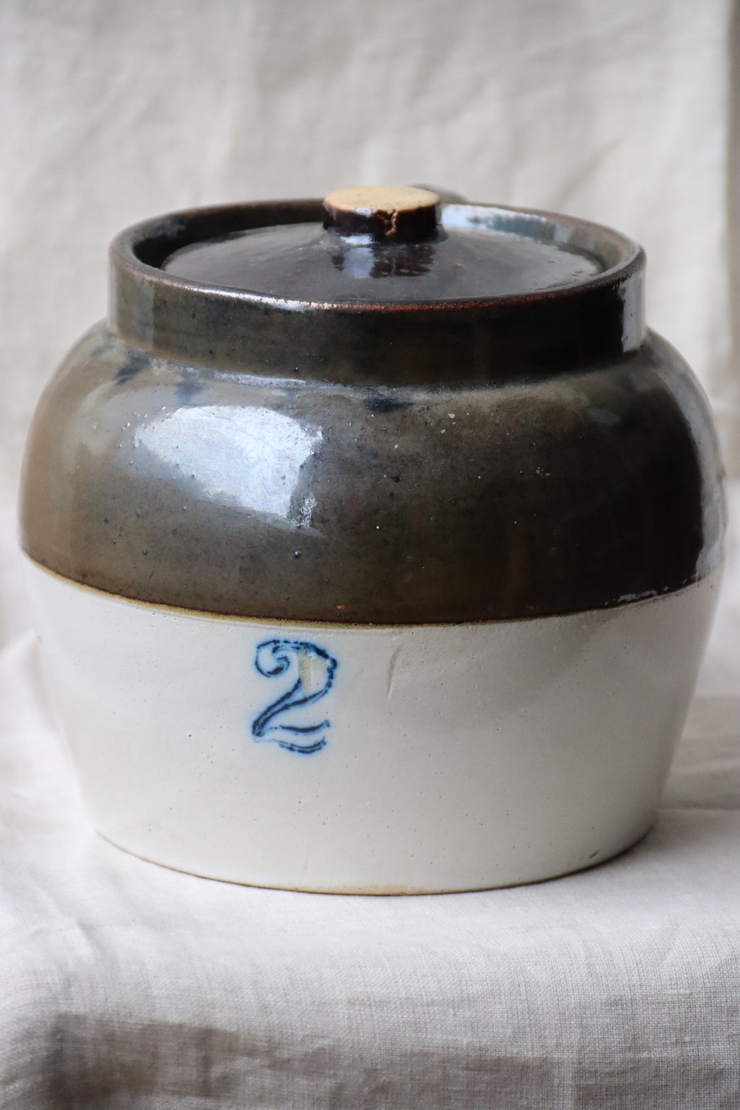 Vintage Bean Pot