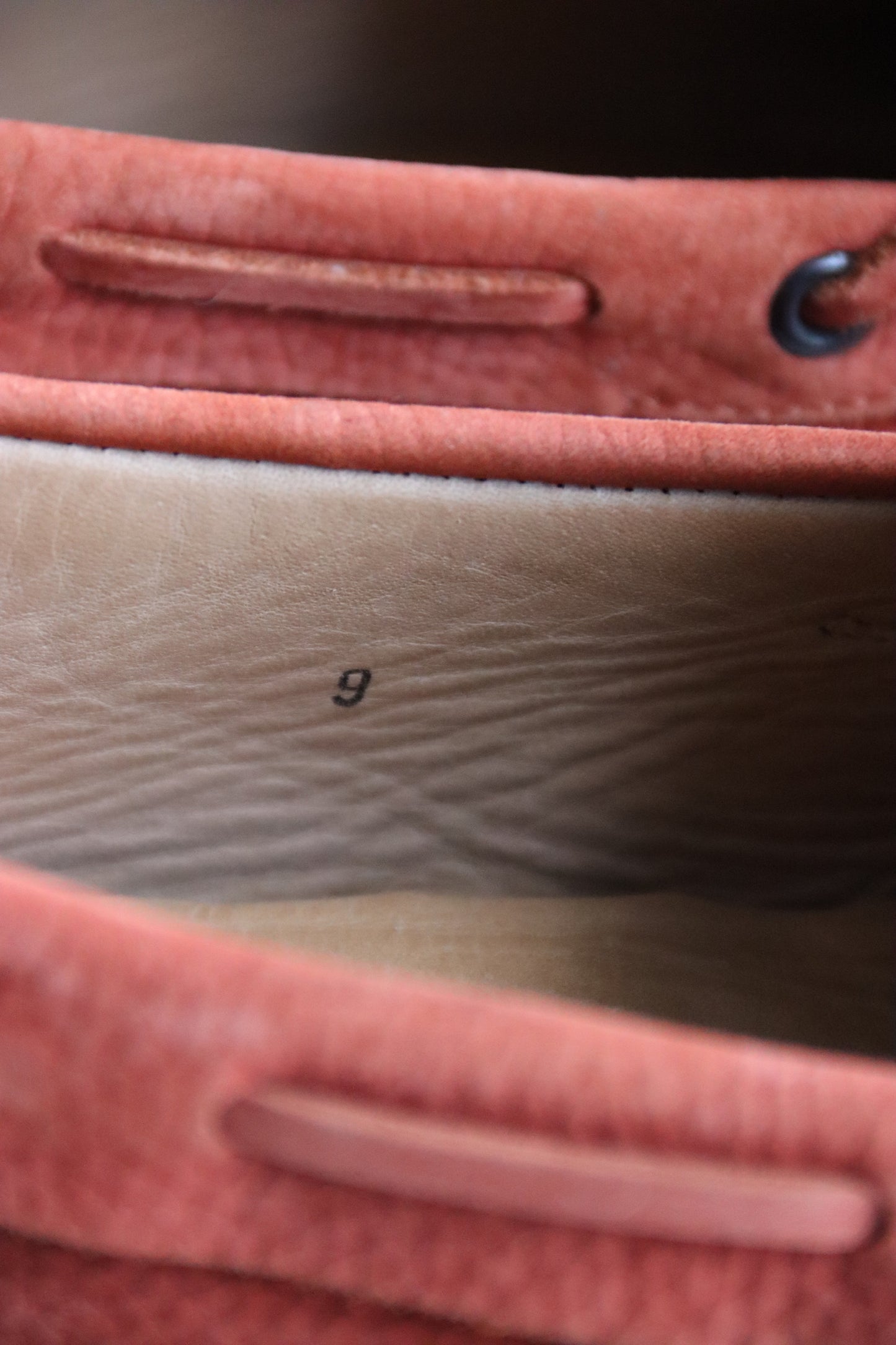 Tod's Gommino Orange Leather Loafers