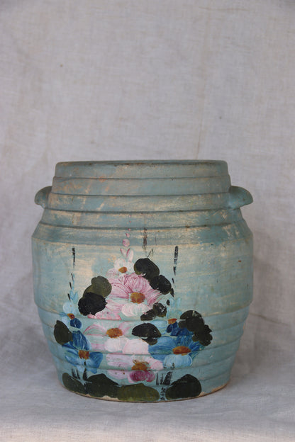 Hand Painted Ceramic Flower Pot