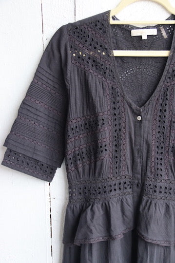Love Shack Fancy Black Dress