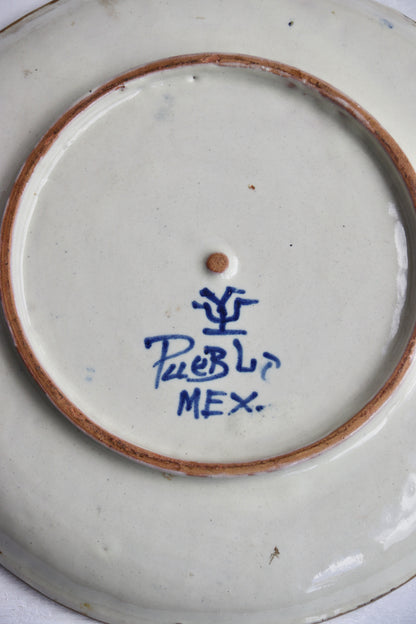 Mexican Hand Painted Ceramic Platter