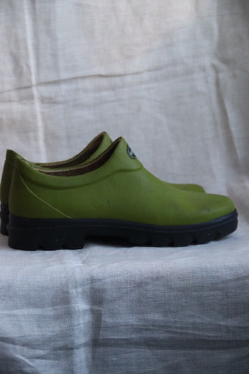 Le Chameu Green Rain Shoes