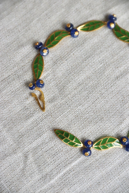T.W. McClelland Sapphire Blueberry Bracelet - 18K Gold
