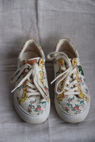 Tory Burch Floral Sneakers