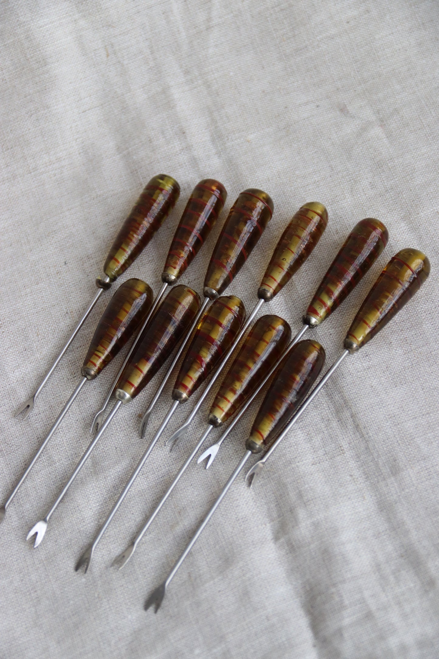 Set of Glass Picks