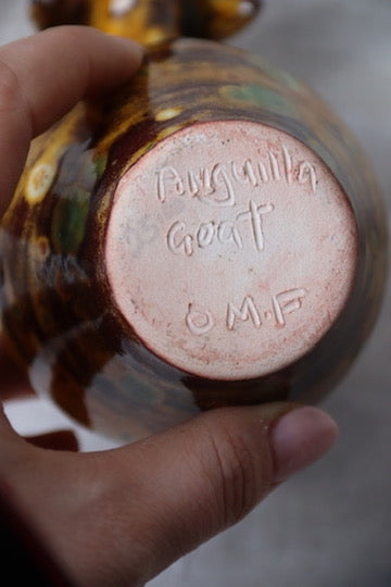Ceramic Goat Vase