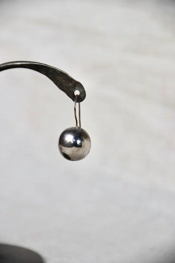 Sterling Silver Ball Earrings