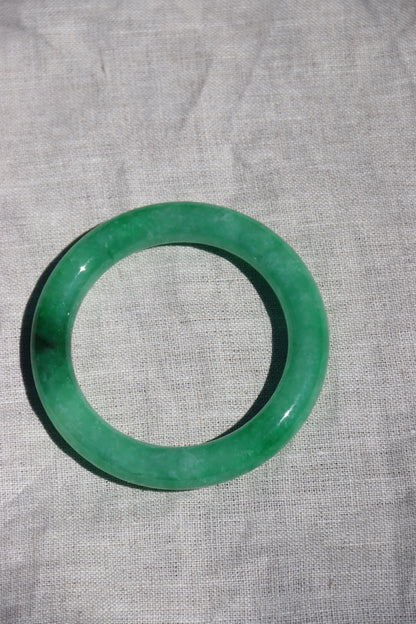 Jadeite Hololith Bangles