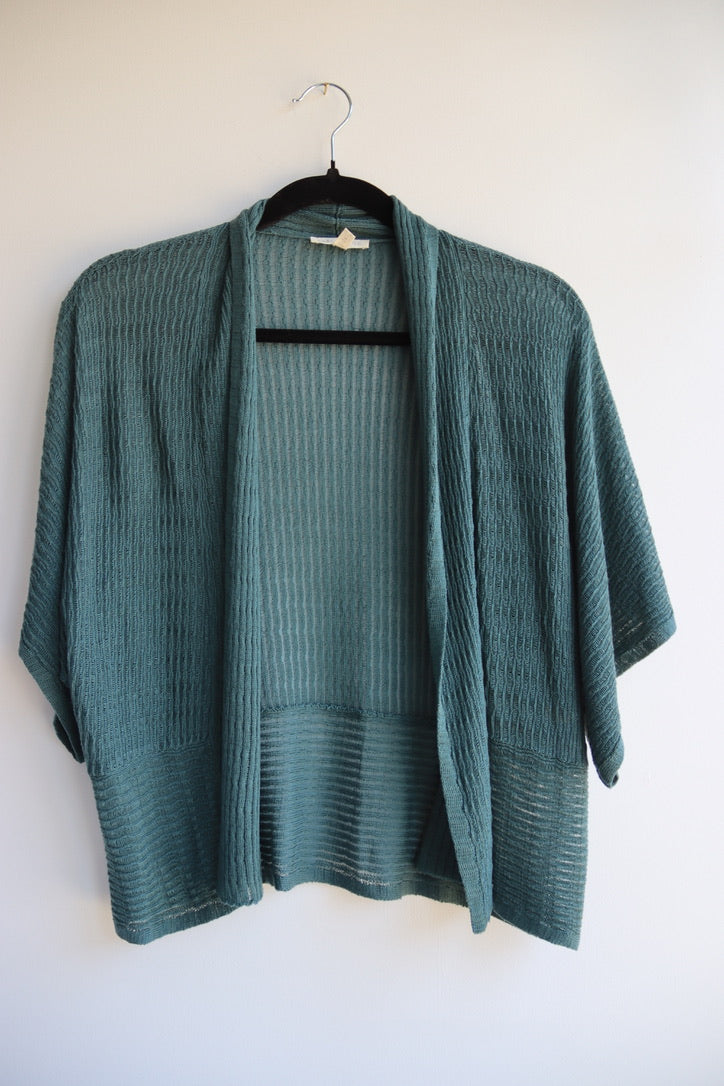 Eileen Fisher "dragonfly" Knit Cardigan Top