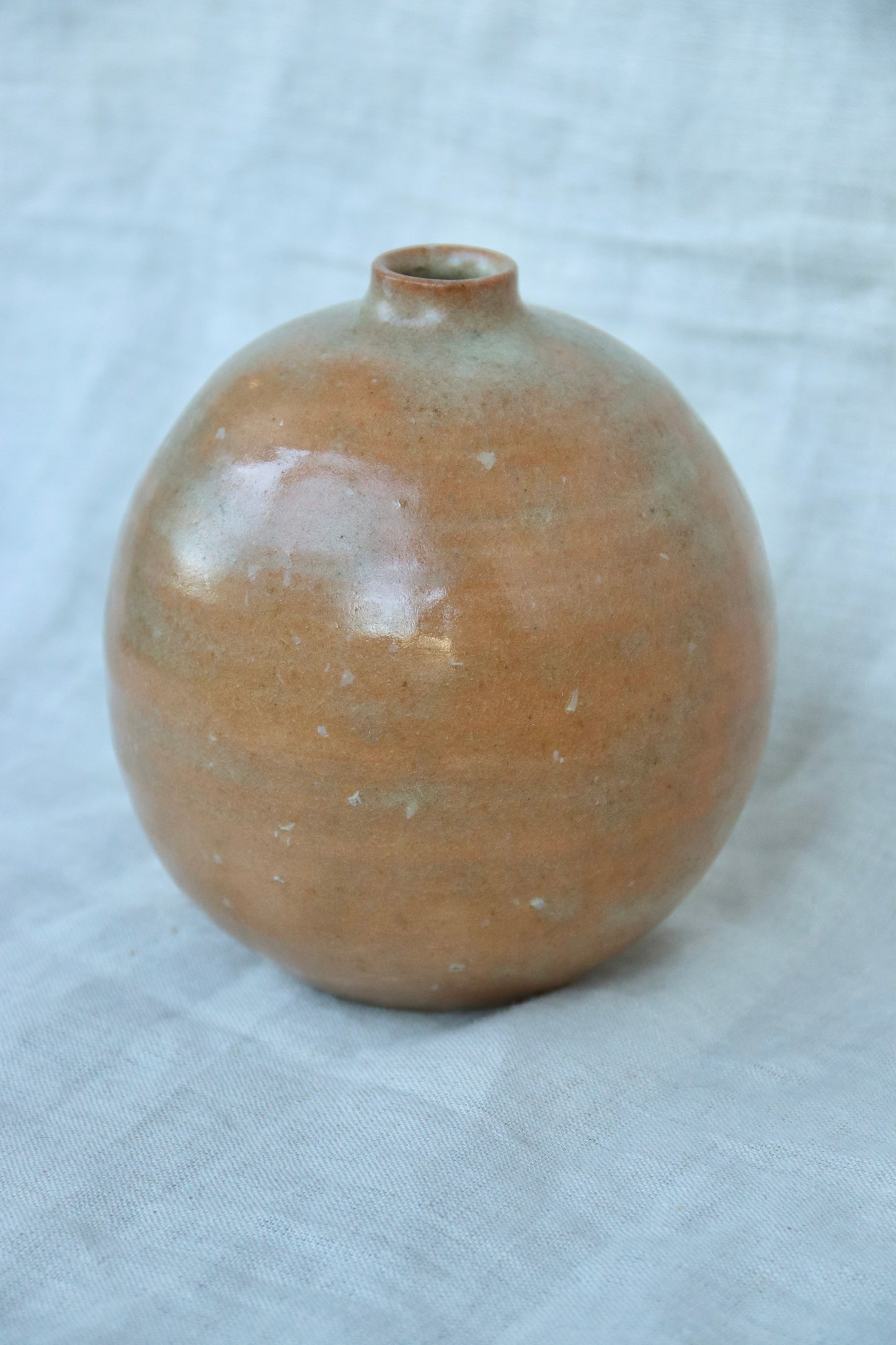 Round Ceramic Vase