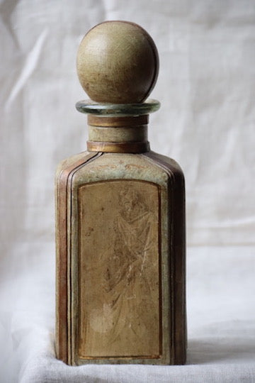 Vintage Leather Covered Decanter