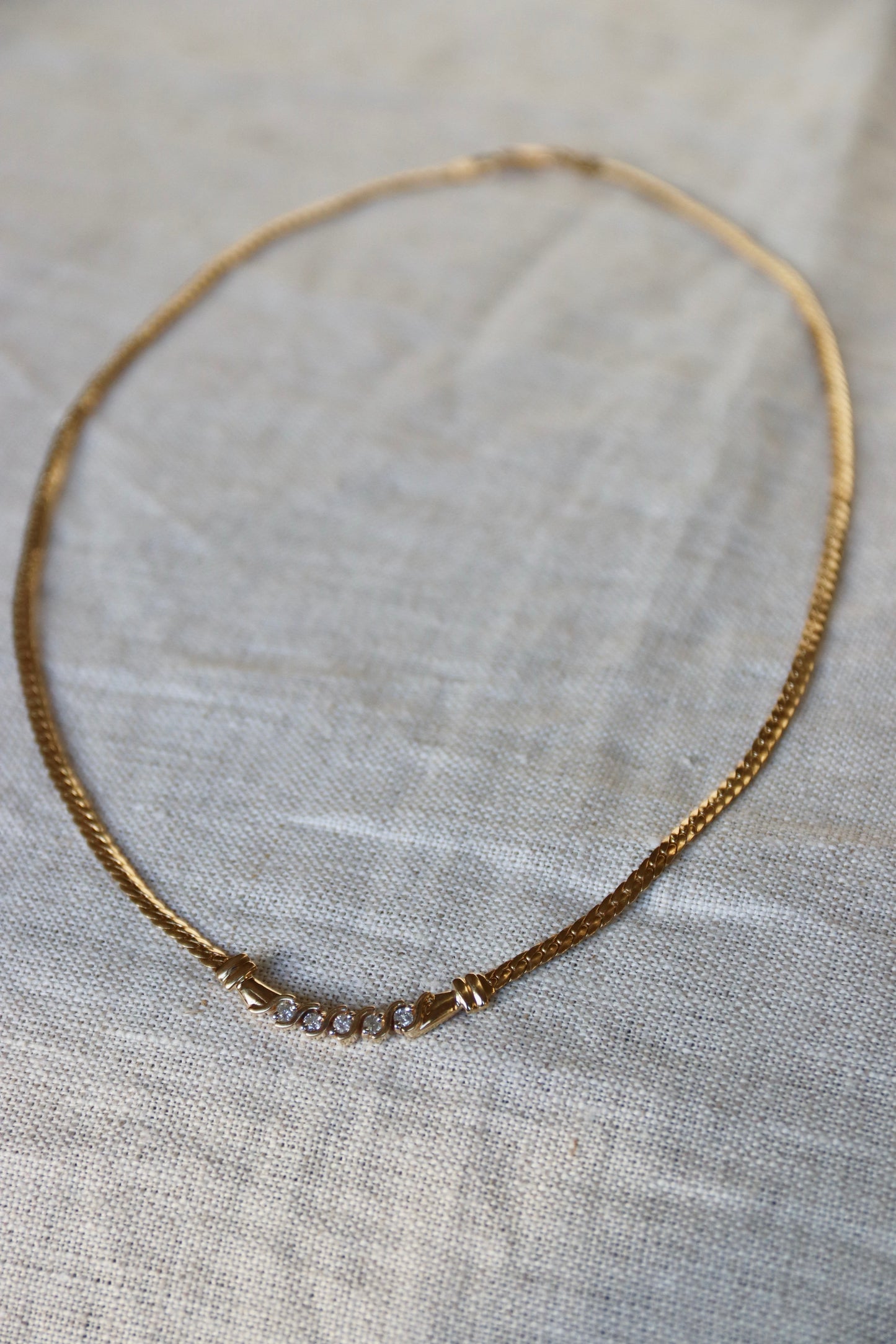 14K 0.16 CTW Diamond Pendant Necklace