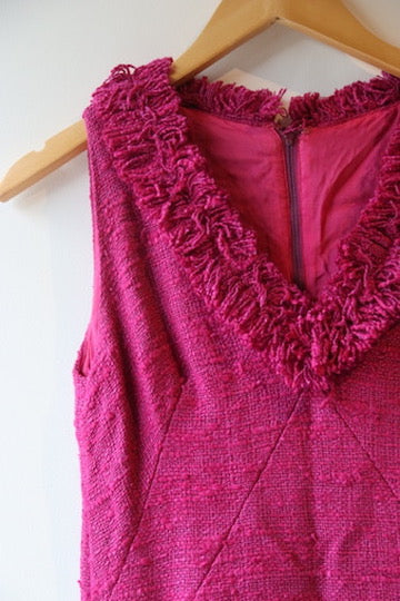 Youth Guild Bouclé Sleeveless Dress