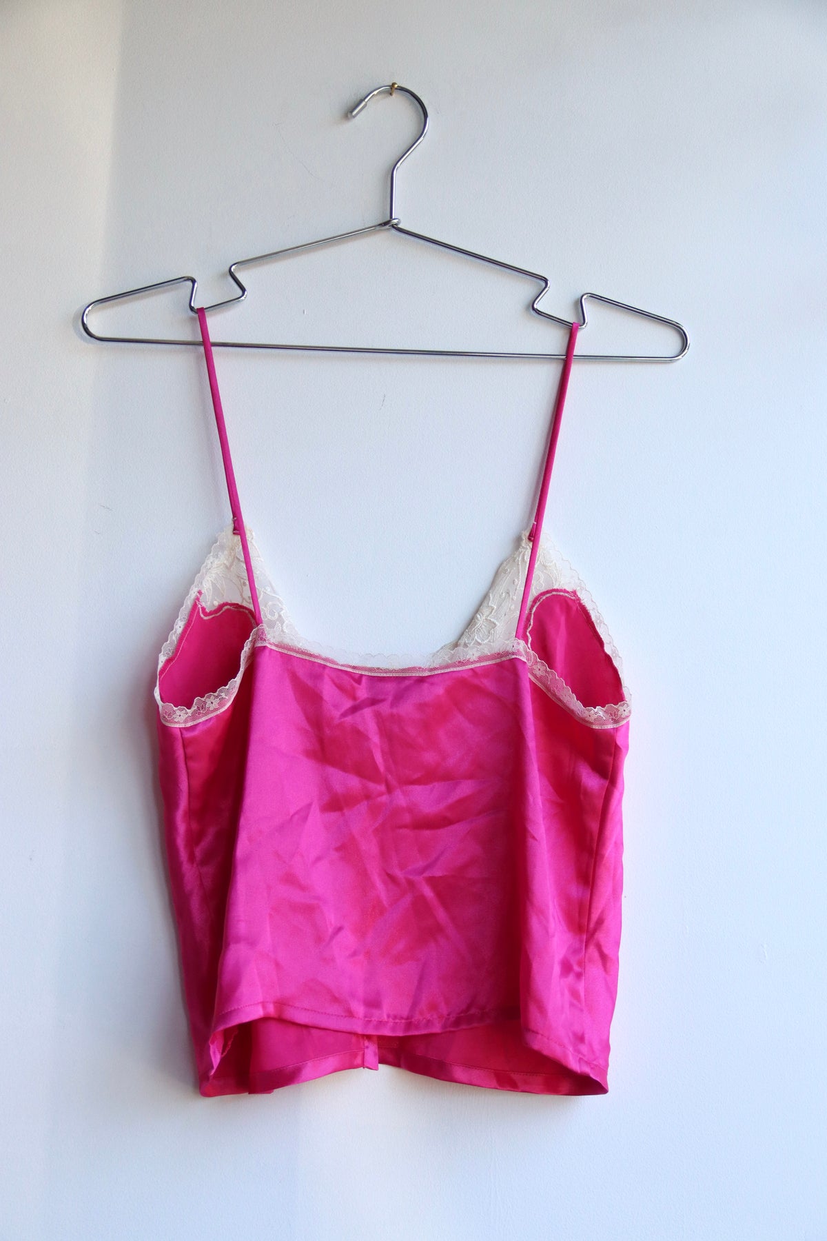 Victoria’s Secret Cropped Pink Slip Top