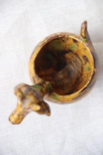 Ceramic Goat Vase
