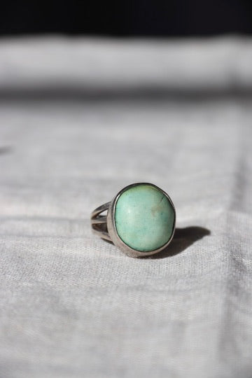 Sterling and Turquoise Statement Ring