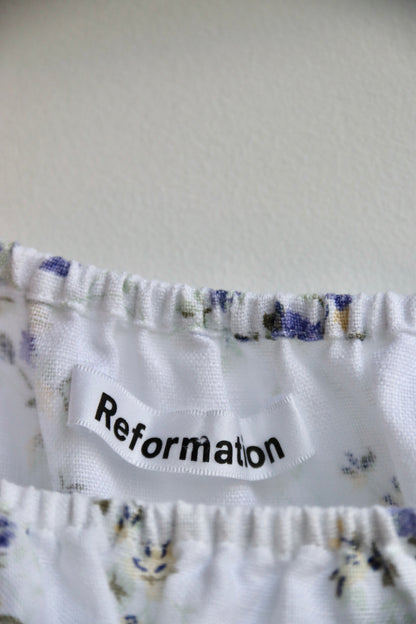 Reformation Floral Dress