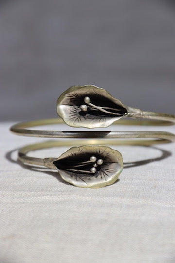 Calla Lily Wrap Bracelet