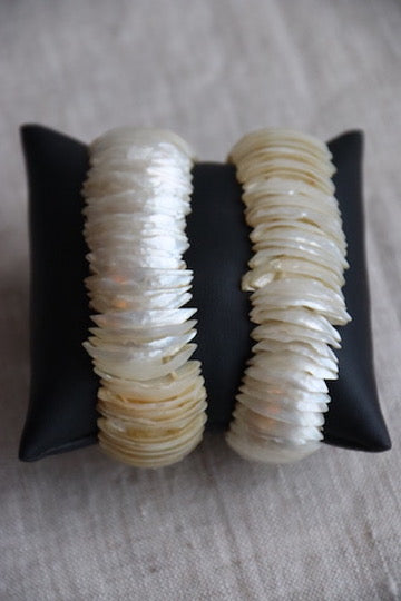 Set of Two Alabaster Bracelets