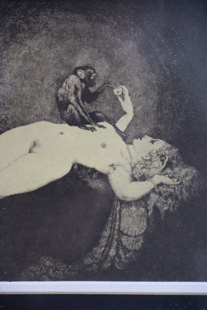 Julia's Monkey by Norman Lindsay 1920