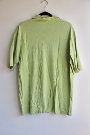 Vintage Loro Piana Green Polo Tshirt