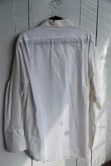 Mens Brooks Brothers White Button Down Dress Shirt