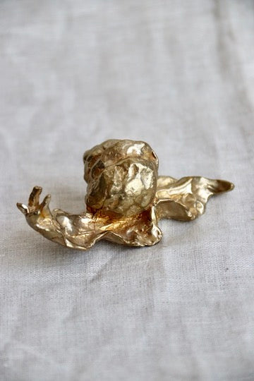 Brass Snail Drawer Pull