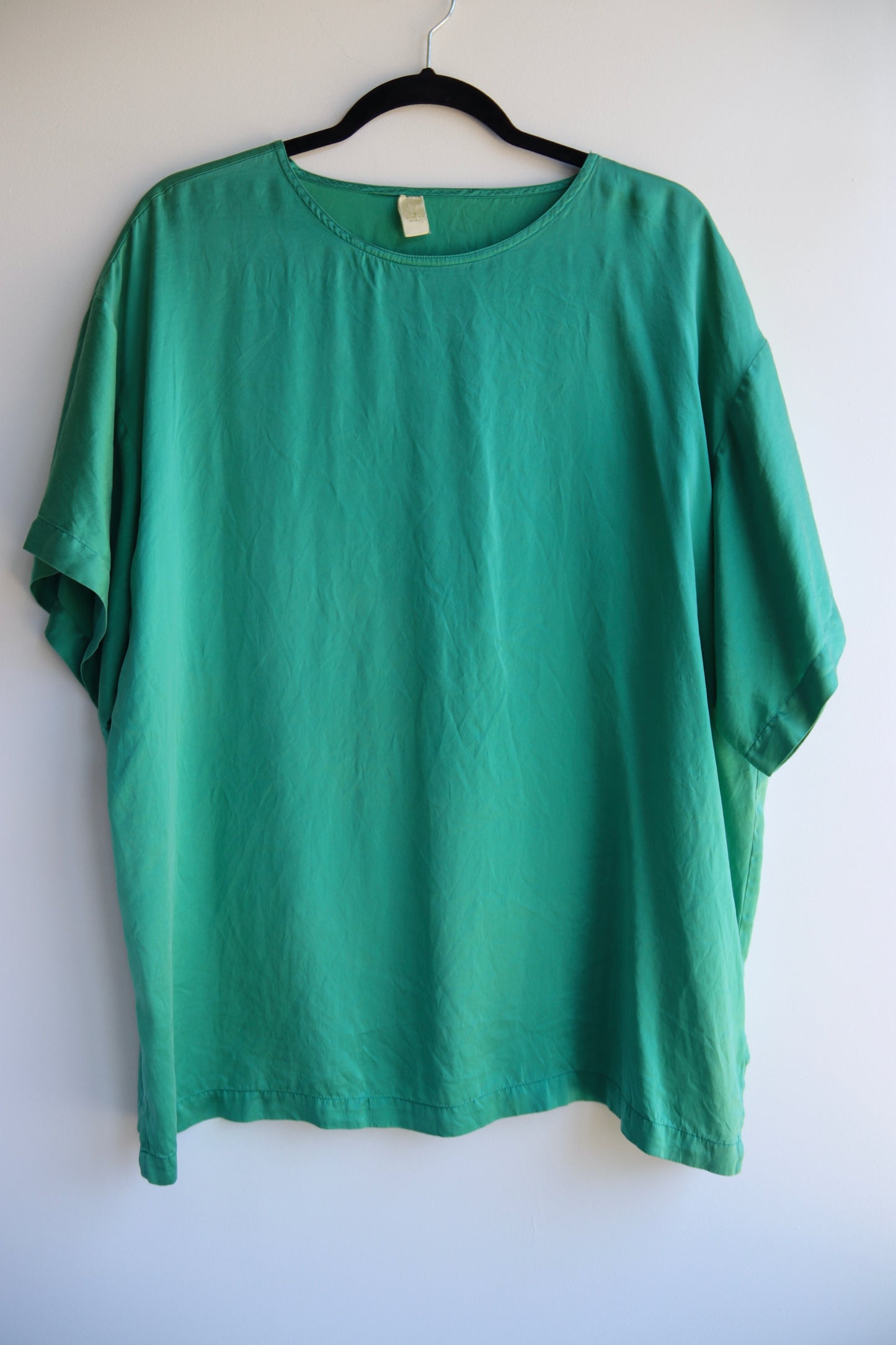 Vintage Victoria's Secret Green Silk Top