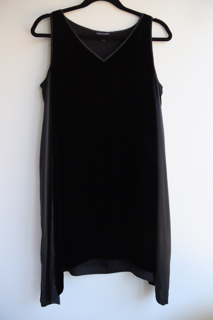Eileen Fisher Black Velvet Top